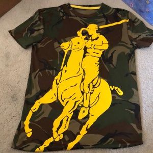 Mens XS Polo Sport Dry Fit Tee big horse. Great condition!